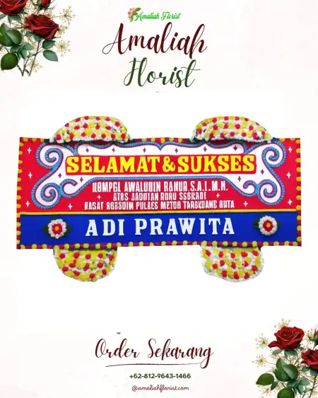 Papan Bunga Ucapan Selamat Jagara